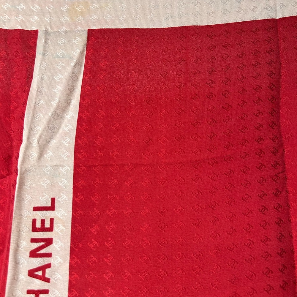 Chanel silk square scarf - Picture 5 of 9